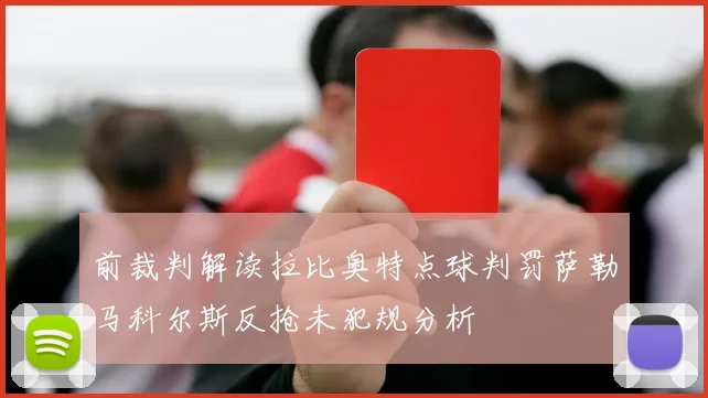 前裁判解读拉比奥特点球判罚萨勒马科尔斯反抢未犯规分析